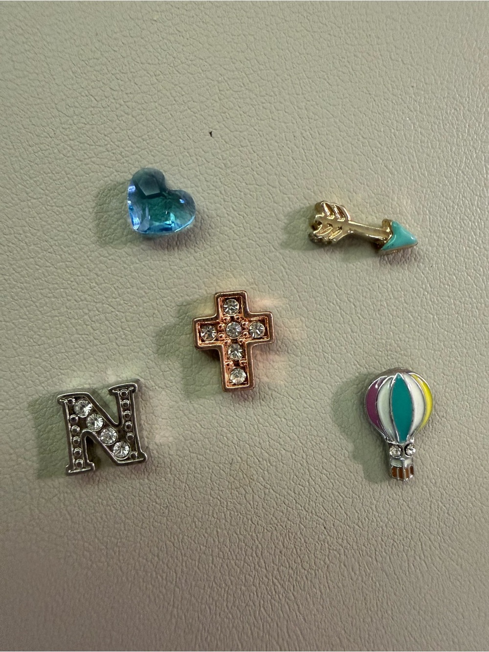 5 Origami Owl Charms